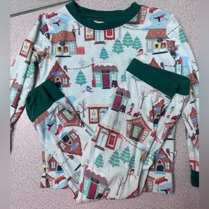 Fletch 2 piece Christmas bamboo pajamas. 2T